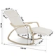 Крісло-качалка Sofotel Suzi 280011 - изображение 7