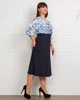 Плаття Alenka Plus 14498-2, 54, Cиній, блакитний - изображение 3