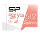 Карта памяти MicroSDXC 512 GB SILICON POWER Superior Pro Color U3 A1 V30 скорость записи 90 МБайт / сек - изображение 1