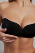 Бюстгальтер-невидимка без бретелек Nud Fly Bra Черный (B) - изображение 6