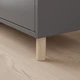 Комбинация шкафов с ножками IKEA ЭКЕТ, темно-серый, дерево, 70x35x80 см, 393.880.00 - изображение 5