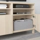 Тумба для телевізора з дверцятами IKEA BESTÅ БЕСТО, під білений дуб, 690.683.37 - изображение 5