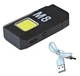 Зажигалка светильник Lovers LV-6002 электроимпульсная электронная фонарик COB USB - изображение 4