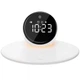 Беспроводное зарядное устройство WIWU Wi-W017 15W Wireless Charger+Digital Alarm+Bluetooth Speaker White - изображение 2