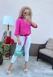 Fashions • Женская блузка Esther Fashions 48 малина (3425-ди) - изображение 4