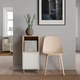 Комбинация шкафов с ножками IKEA ЭКЕТ, белый, под беленый дуб, 35x35x80 см, 192.864.13 - изображение 3