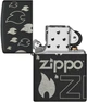 Зажигалка Zippo гравировка Черная (Zippo 48908) - изображение 6