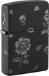 Зажигалка Zippo гравировка Flower Skulls (Zippo 48931) - изображение 1
