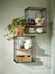 Полиця навісна IKEA GULLHULT, чорний, сосна патина, 30х40 см, 804.177.35 - изображение 2