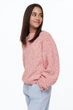 Свитер H&M пд9000 рожевий 158-164 - зображення 3