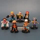 Фигурки Ван Пис One Piece Monkey Luffy Луффи Соломенная шляпа аниме 12 шт 5 см - изображение 7