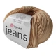 Пряжа YarnArt Jeans №07 бежевый (песочный) (Ярнарт джинс, полухлопок) - изображение 1