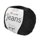 Пряжа YarnArt Jeans №28 черный (графит) (Ярнарт джинс, полухлопок) - изображение 1