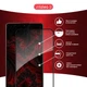 Захисне скло Intaleo 9H 3D для смартфона Poco M6 Pro/Xiaomi Redmi Note 12R Black (1283126589744) - зображення 3