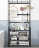 Универсальная вешалка для одежды New simple floor clothes rack size Black - изображение 9
