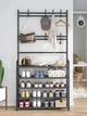 Универсальная вешалка для одежды New simple floor clothes rack size Black - изображение 15