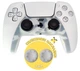 Защитный силиконовый чехол Full White для геймпада Sony DualSense (PS5) + в подарок накладки на стики [425940105] - изображение 1
