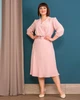 Плаття Alenka Plus 14470-2, 54, пудра - изображение 1