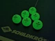 Кулі для настільного тенісу Donic Glow in the dark 40+ (Оригінал) 6 шт. - зображення 4