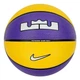 Мяч баскетбольный Nike Playground 2.0 8P L James Deflated Court Purple/Amarillo/Black/White размер 6 - изображение 3