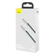 Кабель Baseus Cafule Metal Cable Type-C to Lightning Power Delivery 20W 2.4А 2м (CATLJK-B06) Green - изображение 15