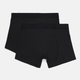 Набір трусів шорти чоловічий 2 шт Levi's Solid Basic Boxer Brief Organic Co 2P 7012228420050 S Чорний (8720245437622) - зображення 4