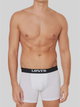 Zestaw majtek szorty męski 2 szt Levi's Solid Basic Boxer Brief Organic Co 2P 7012228420110 M Biały/Czarny (8720245437837) - obraz 2