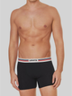 Zestaw majtek szorty męski 2 szt Levi's Logo Boxer Brief Org 2P 7012228430010 M Czarny (8720245437912) - obraz 2