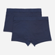 Zestaw majtek szorty męski 2 szt Levi's Solid Basic Trunk Organic Co 2P 7012228440020 XL Niebieski (8720245438339) - obraz 4