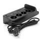 Мережевий фільтр-подовжувач Voltronic G-12H, 4 Socket+4 USB 3,2А+2 Type-C +бездротова зарядка +таймер, 2м, Black - зображення 4