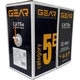 Кабель сетевой GEAR UTP 305м, cat.5e, CCA, 4*2*0,50, LSZH, indoor (GEC-UTPLCCA050305) - изображение 2