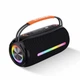 Портативна колонка SmartX BOOMSBOX 360 BT/TF/USB/AUX з підсвічуванням 20 Вт, чорна - зображення 1