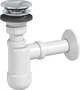 Сифон для раковины PREVEX Basic 1 1/4" телескопический Click-Clack 32/50 мм (PR3-C4N35-002) - изображение 1
