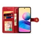 Чохол-книжка GETMAN Gallant for Xiaomi Redmi Note 8T Red 66363 - зображення 2