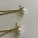 Длинные серьги с жемчугом Honey Fashion Accessories золотистый (12-88) - изображение 3