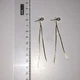 Длинные серьги с жемчугом Honey Fashion Accessories золотистый (12-88) - изображение 7