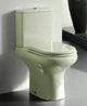 Унітаз бачок кришка АВС комплект 3-в-1 Compact RAK Ceramics (Зелений) - зображення 1
