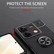 Чохол TPU RIng для Xiaomi Redmi Note 13 5G бампер протиударний з кільцем Black - зображення 5