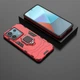 Чохол Iron Ring для Xiaomi Redmi Note 13 Pro 5G протиударний бампер з підставкою Red - зображення 3
