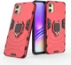 Чохол Iron Ring для Samsung Galaxy A05/A055 протиударний бампер з підставкою Red - зображення 1