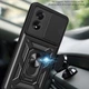 Чехол Hide Shield для OPPO A38 бампер противоударный с подставкой Black - изображение 3