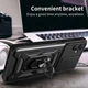 Чехол Hide Shield для Samsung Galaxy A05 / A055 бампер противоударный с подставкой Black - изображение 2