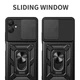 Чехол Hide Shield для Samsung Galaxy A05 / A055 бампер противоударный с подставкой Black - изображение 4