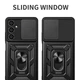 Чохол Hide Shield для Samsung Galaxy A05s/A057 бампер протиударний з підставкою Black - зображення 4