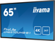 Монітор 65" iiyama ProLite LH6570UHB-B1 - зображення 3