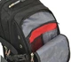 Рюкзак міський SwissGear 36-55 літрів Чорний - зображення 4