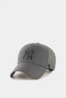 Кепка (тракер) 47 Brand BRANSON NEW YORK YANKEES B-BRANS17CTP-CCA Сірий - зображення 1
