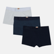 Zestaw majtek męskich typu bokserki 3 szt Levi's Premium Trunk 3P 9050420010090 L Niebieski/Biały (8718824989563) - obraz 3