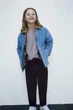 Джинсова куртка ZARA пх9213 синя 164 - изображение 3