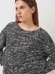Джемпер женский Stradivarius 4352203010 L Черный с белым (KAY2000001473733) - изображение 4